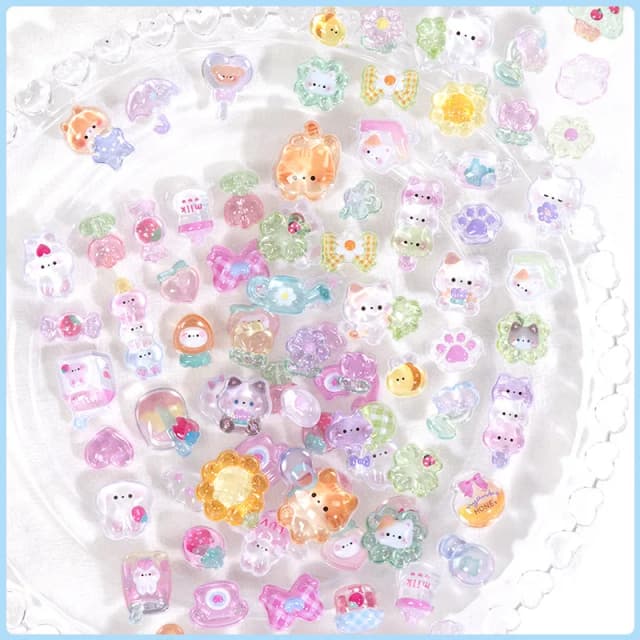 3d dos desenhos animados alívio gota adesivos animais bonitos doces fantasma scrapbooking diy diário papelaria adesivo deco escola material de escritório