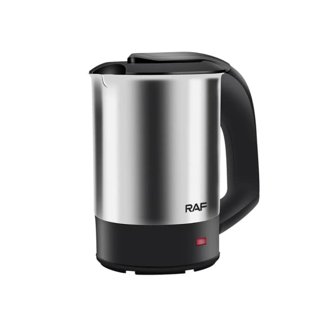 Mini chaleira elétrica chá café aço inoxidável 1000w portátil viagem caldeira de água pote 0,5l para hotel viagem família