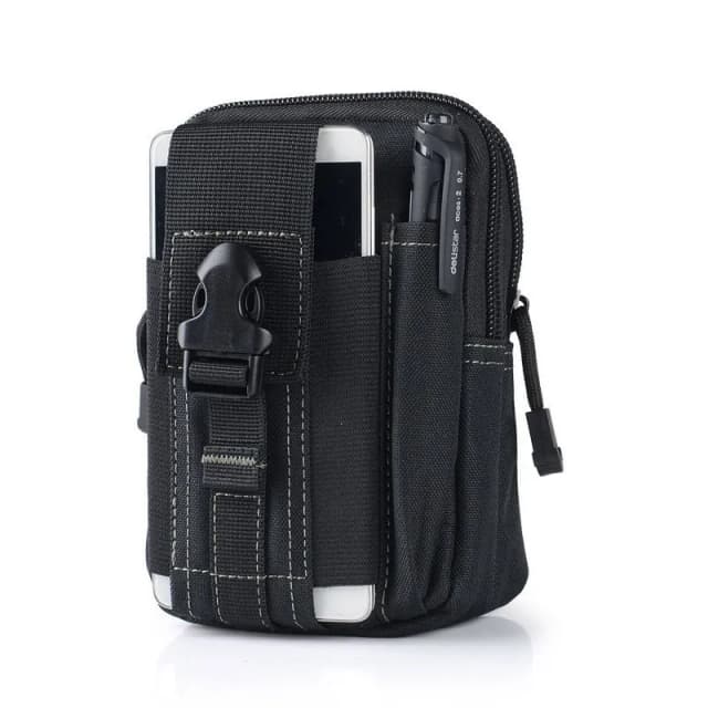 Tático pequeno saco de suspensão lazer ao ar livre mini multifuncional esportes à prova dwaterproof água saco do telefone móvel preto tático cintura saco