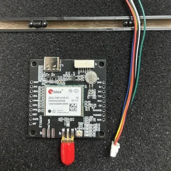 Placa GNSS Funciona com Serial, I2C e SPI ESP32, Controlando I2C e SPI, ZED-F9P-01B-01, Excelente UM980