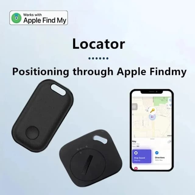 Smart Tag Mini Locator GPS Tracker, Compatível com Apple Find My APP, Apple iPhone, Chave de Substituição, Carteira, Bolsa, Bagagem, Pet Finder