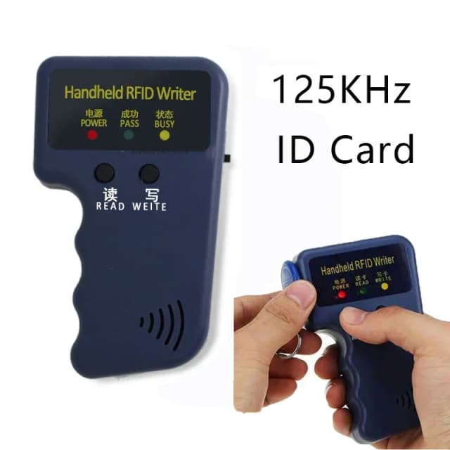 5yoa portátil copiadora escritor duplicador programador leitor regravável id keyfobs tags 125khz em4100 tk4100 em4305 t5577