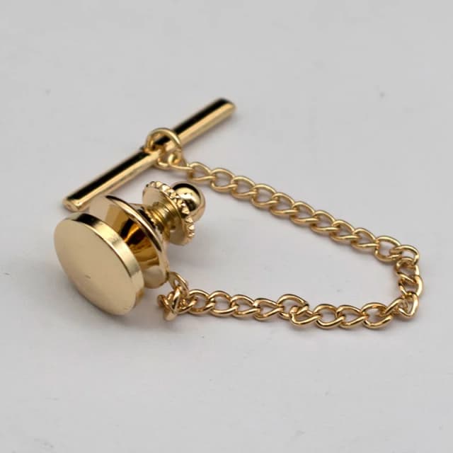 Fivela de gravata de negócios elegante masculina cobre gravata fixa broche de banquete na moda e elegante clipe de gravata
