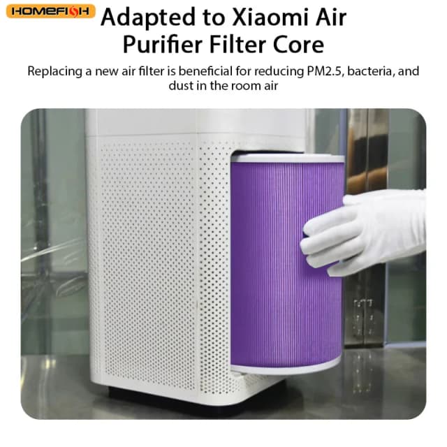 Homefish filtro de ar para xiaomi purificador de ar pro/1/2/3/2h/2c/2s/3h/3c filtro de carbono neblina anti batterias formaldeído purificador de ar
